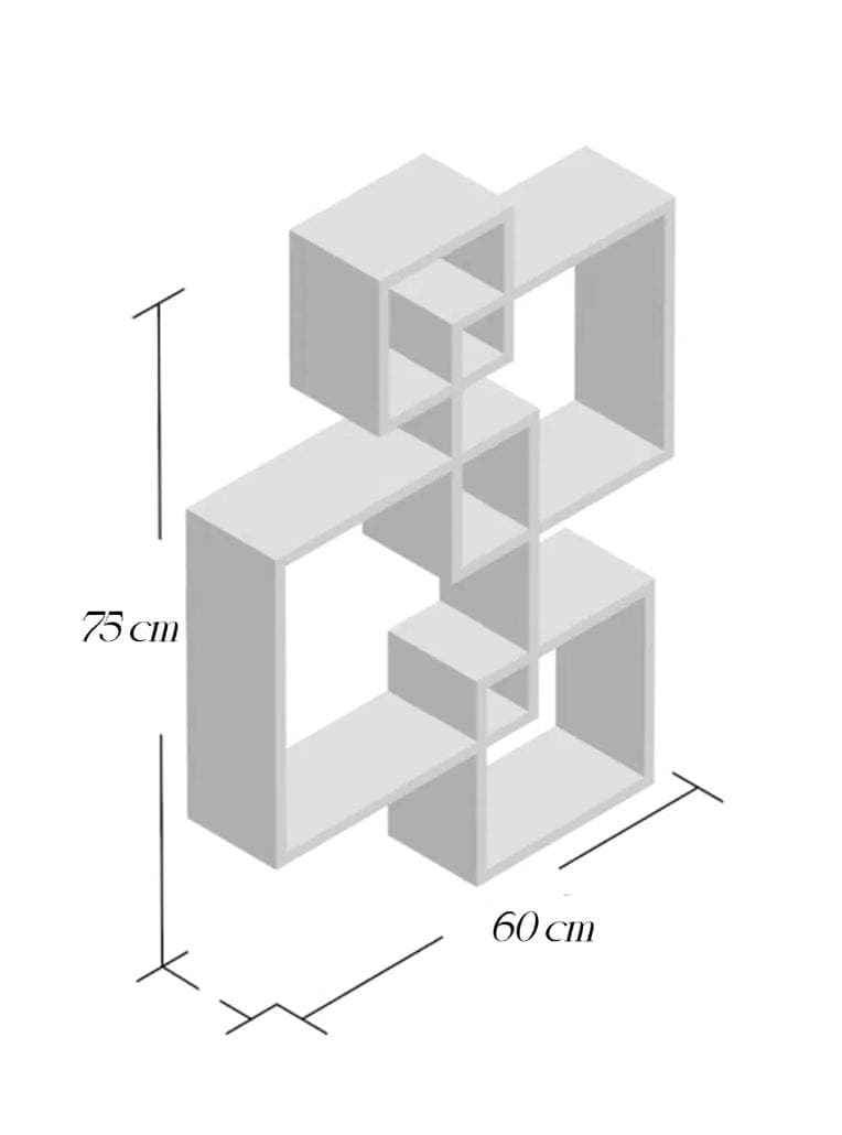 Adorno flotante geometrico 2