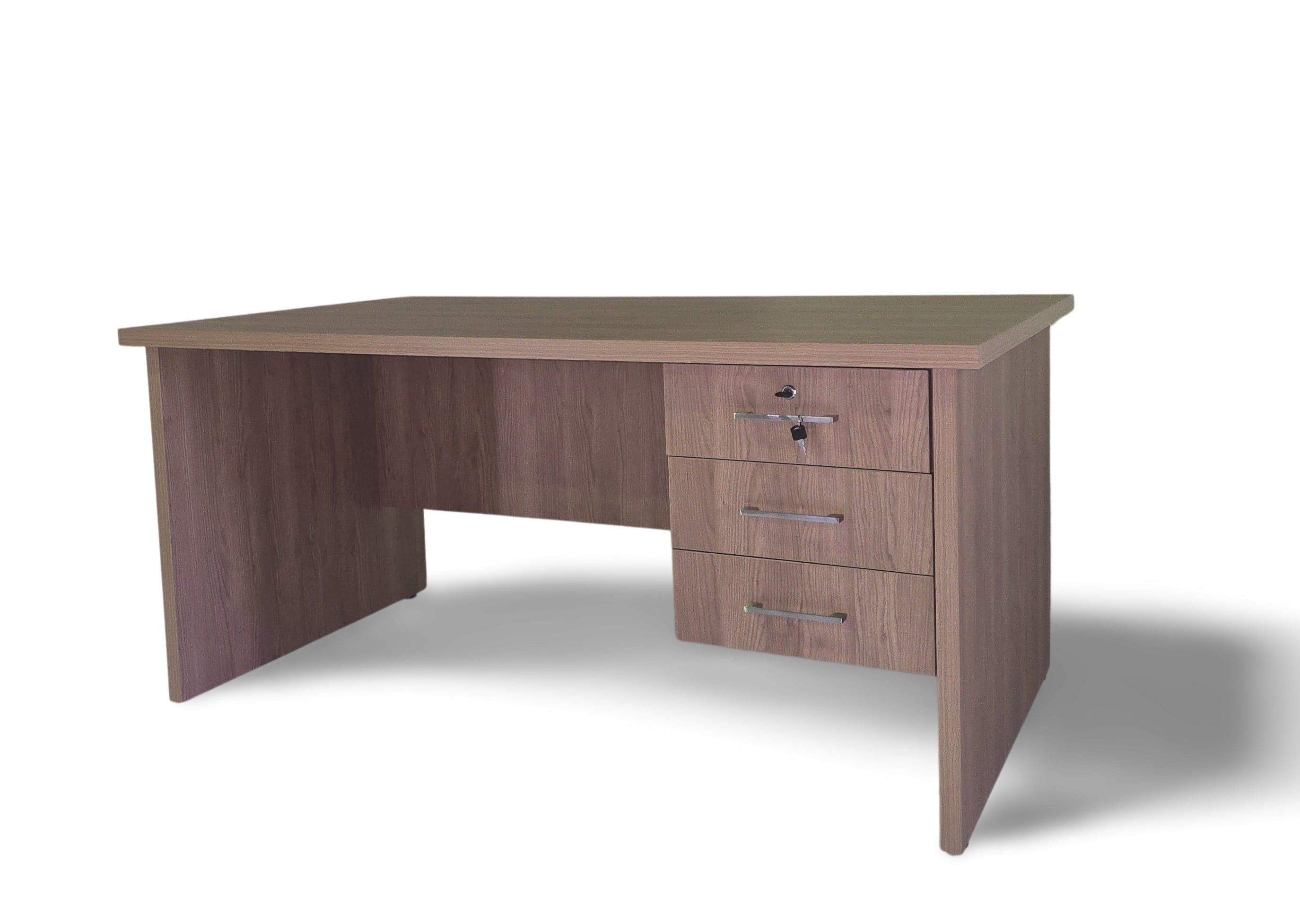 Escritorio con cajonera