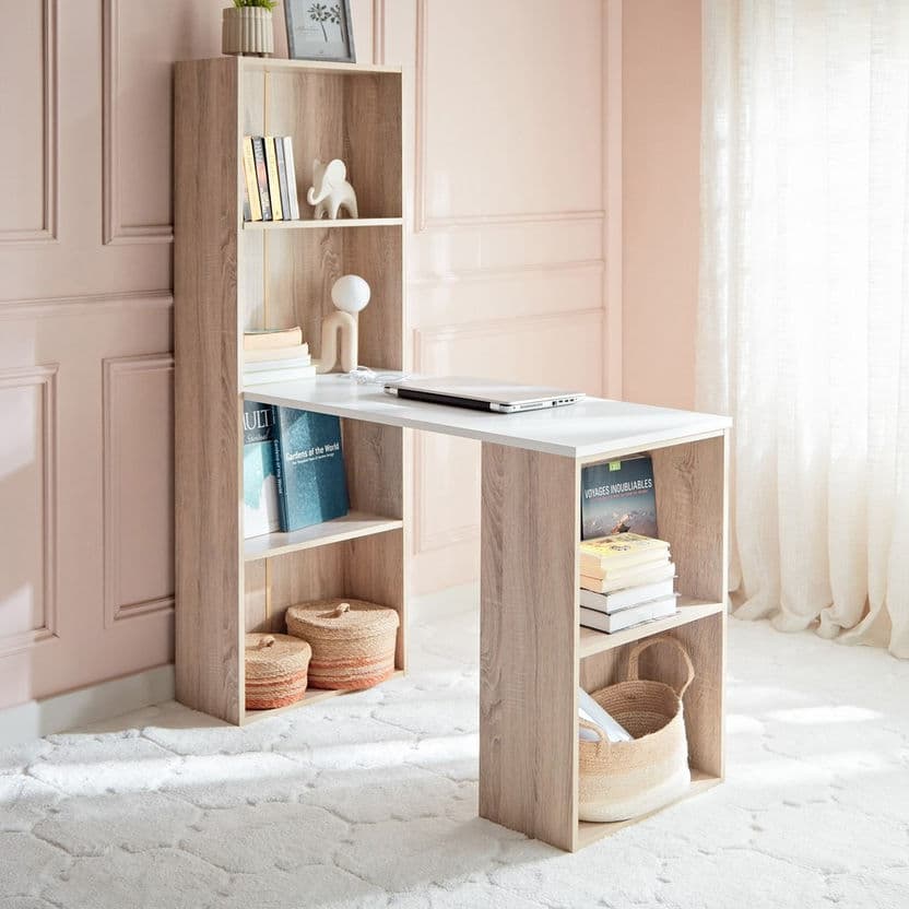 Escritorio estante compacto