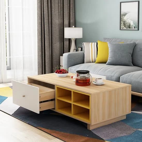 Mesa de centro organizadora