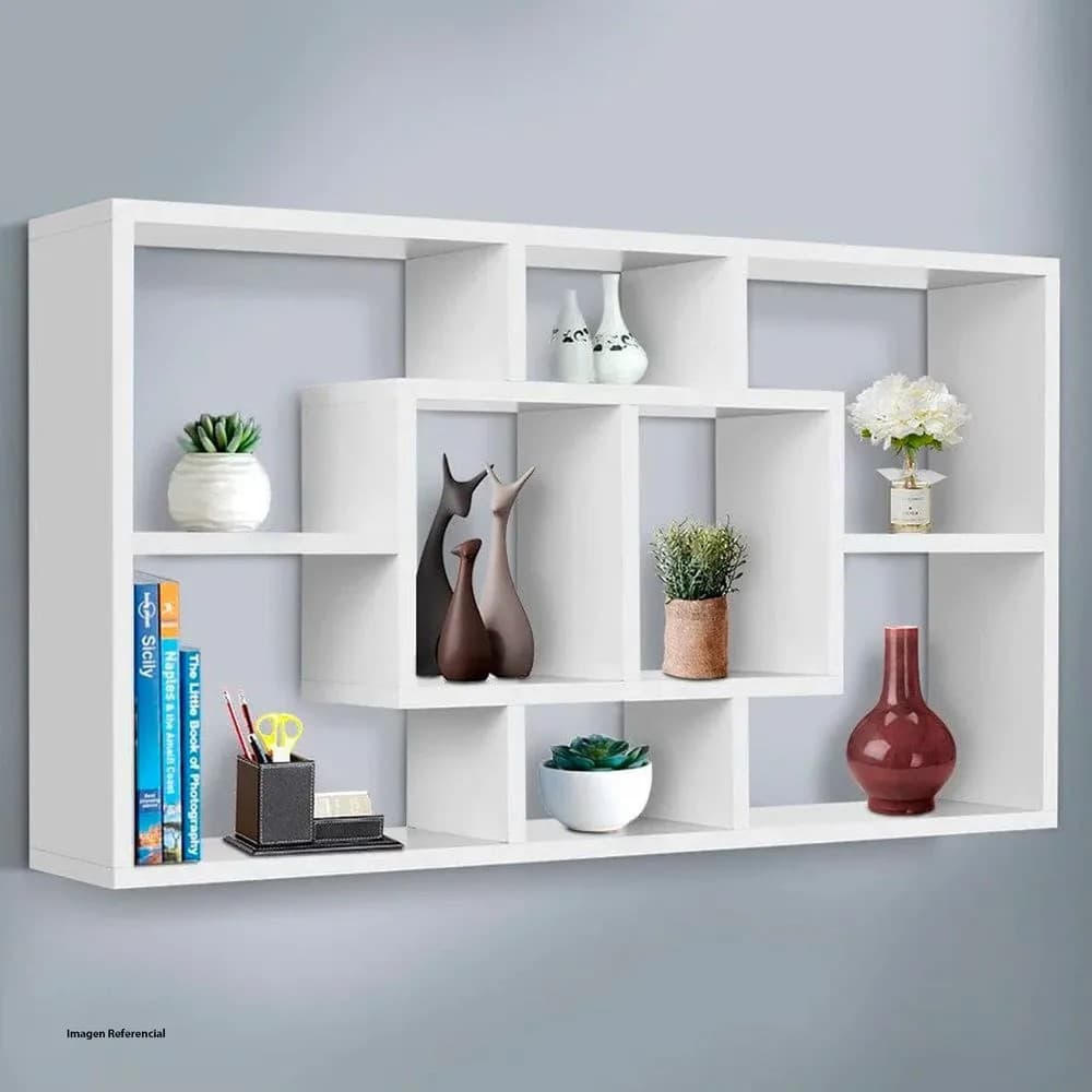 Repisa flotante cuadrada