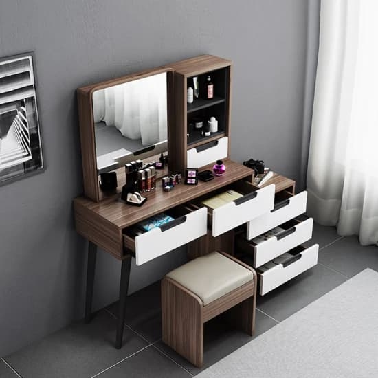 Tocador nordico con banco